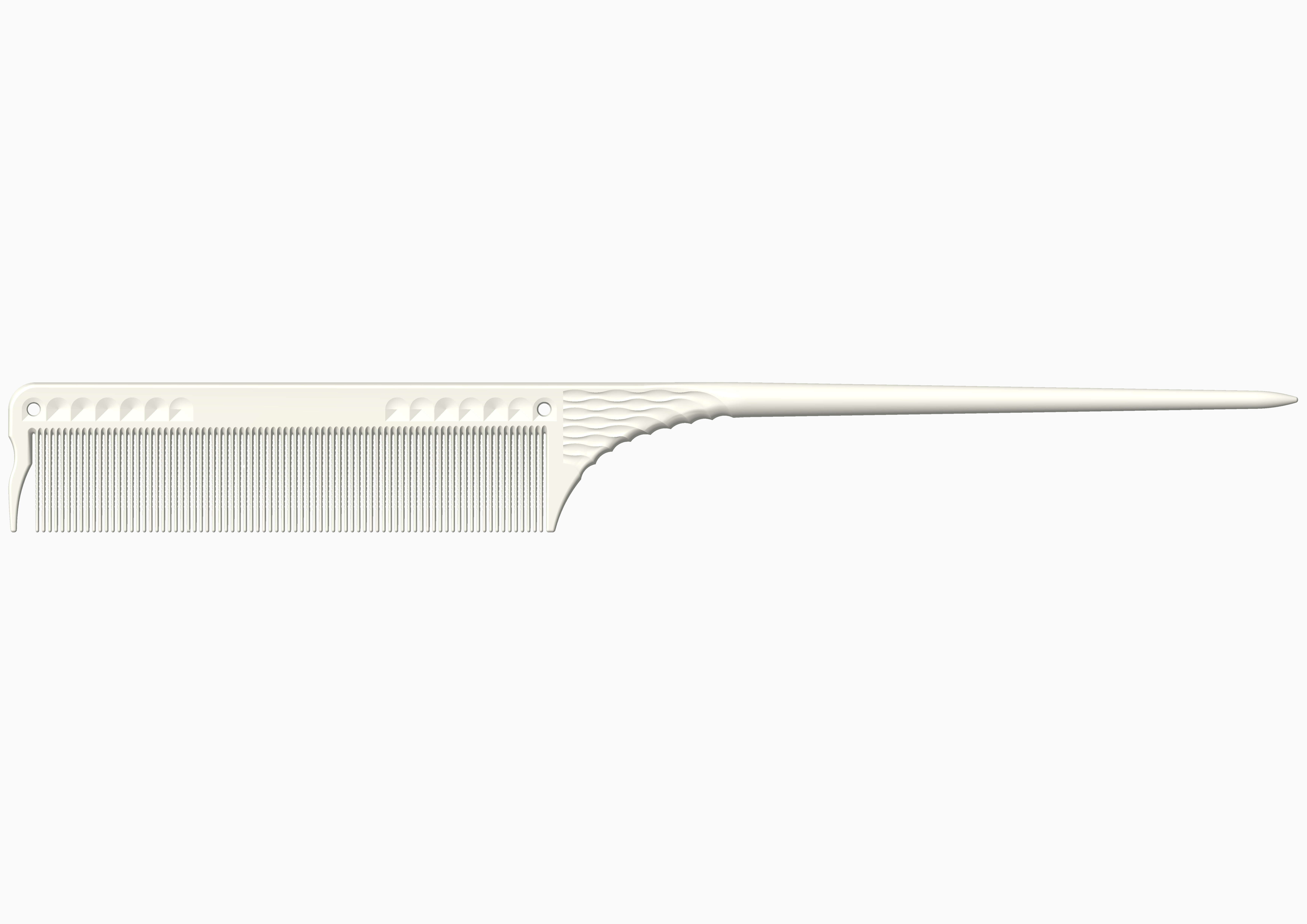 Pieptene JRL 101 alb