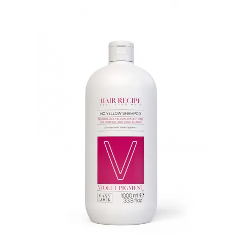 Maxy Look No Yellow Shampoo 1000 ml - Sampon Profesional Anti-ingalbenire