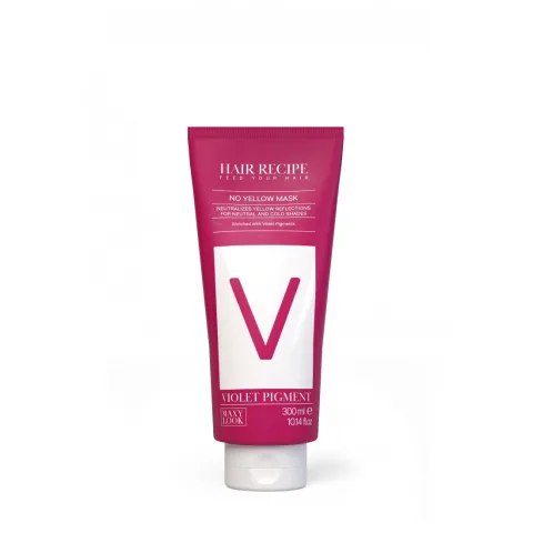 Maxy Look No Yellow Mask 300 ml - Masca par Anti-ingalbenire cu Pigmenti Violet