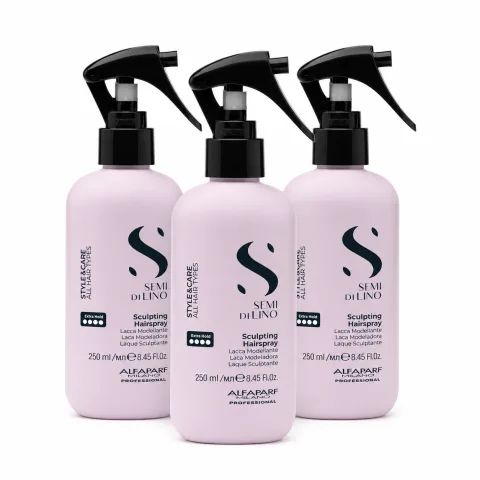 Pachet 3 x Fixativ Alfaparf Milano Style Stories Sculpting 250ml