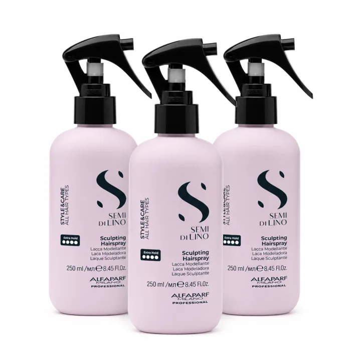 Pachet 3 x Fixativ Alfaparf Milano Style Stories Sculpting 250ml