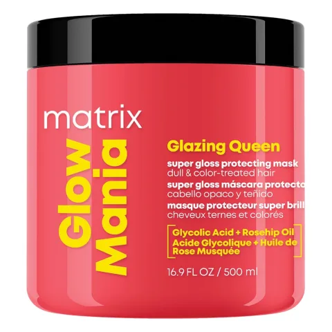 Matrix Glow Mania Glazing Queen Masca Protectoare Super Gloss 500ml