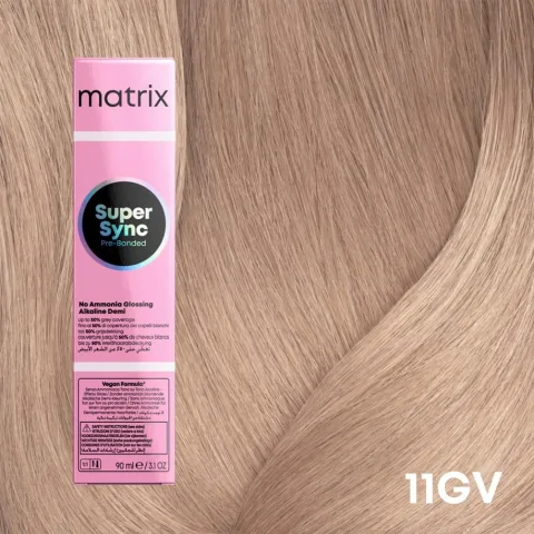 Vopsea de par fara amoniac Matrix Super Sync 90ml 11GV
