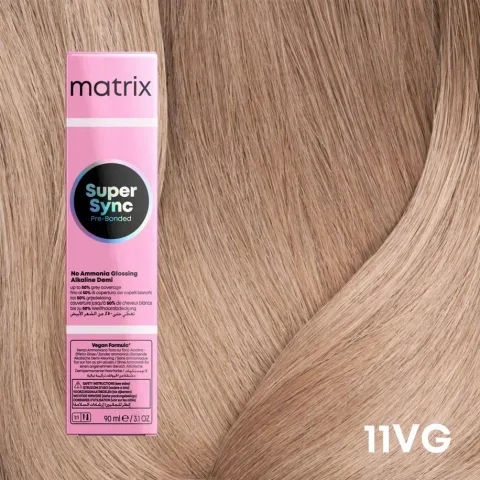 Vopsea de par fara amoniac Matrix Super Sync 90ml 11VG