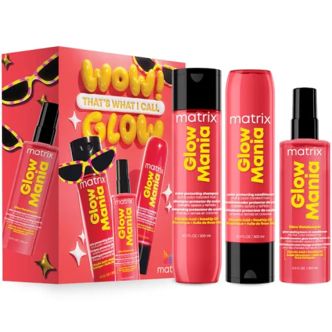 Set Matrix Glow Mania pentru stralucire par vopsit 2x300ml + 250ml