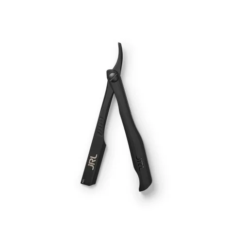 Brici Profesional JRL Magnetic Straight Edge Razor Black – Sistem Magnetic, Mâner Carbon