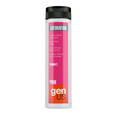 GenUs Hair Saturation Pink 150 ml - Vopsea Directa Semi-Permanenta Pentru Par