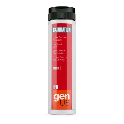 GenUs Hair Saturation Red 150 ml - Vopsea Directa Semi-Permanenta Pentru Par
