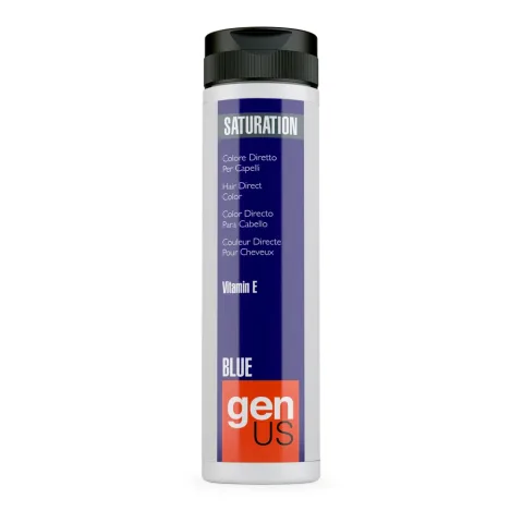 GenUs Hair Saturation Blue 150 ml - Vopsea Directa Semi-Permanenta Pentru Par