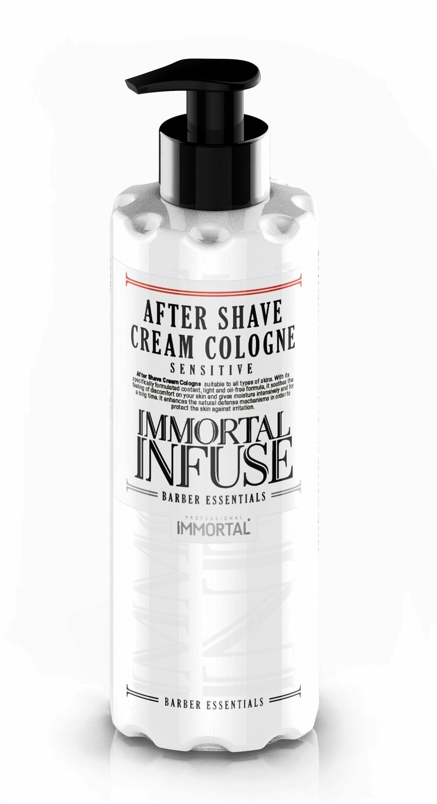After shave crema Immortal Infuse Cream Cologne Sensitive - piele sensibila 400ml