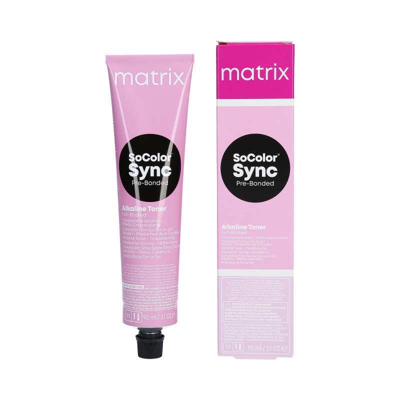 Vopsea de par fara amoniac 11.0 Matrix Professional SoColor Sync 90ml 11N