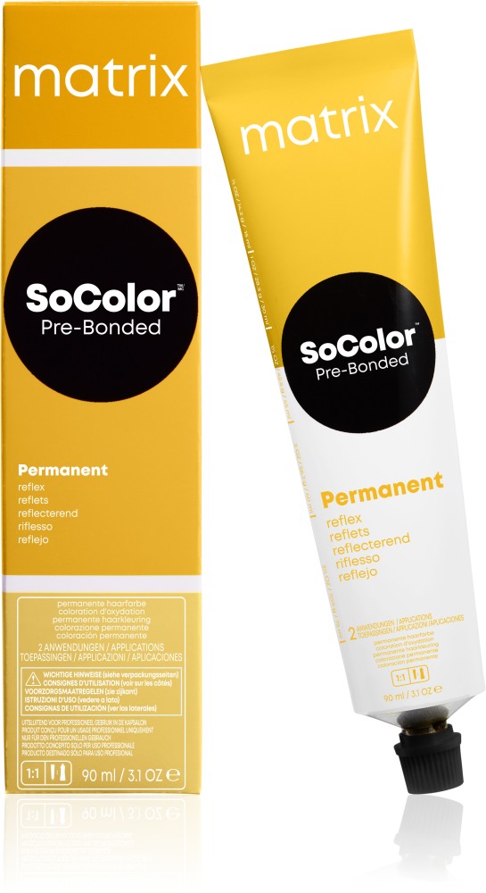 Vopsea de par Matrix Professional SoColor Pre-Bonded 90ml 6RC+