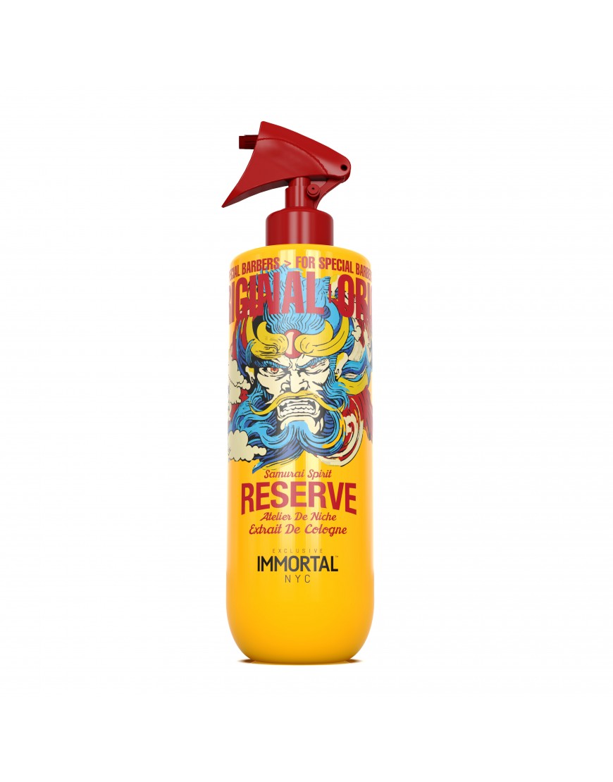 Immortal NYC Samurai Spirit Reserve Eau de Cologne - apa de colonie, aftershave 500ml