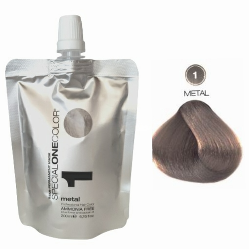 Masca de par nuantatoare fara amoniac Special One Color 1 Metal 200ml