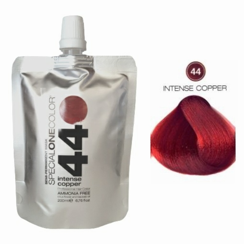 Masca de par nuantatoare fara amoniac Special One Color 44 Intense Copper 200ml