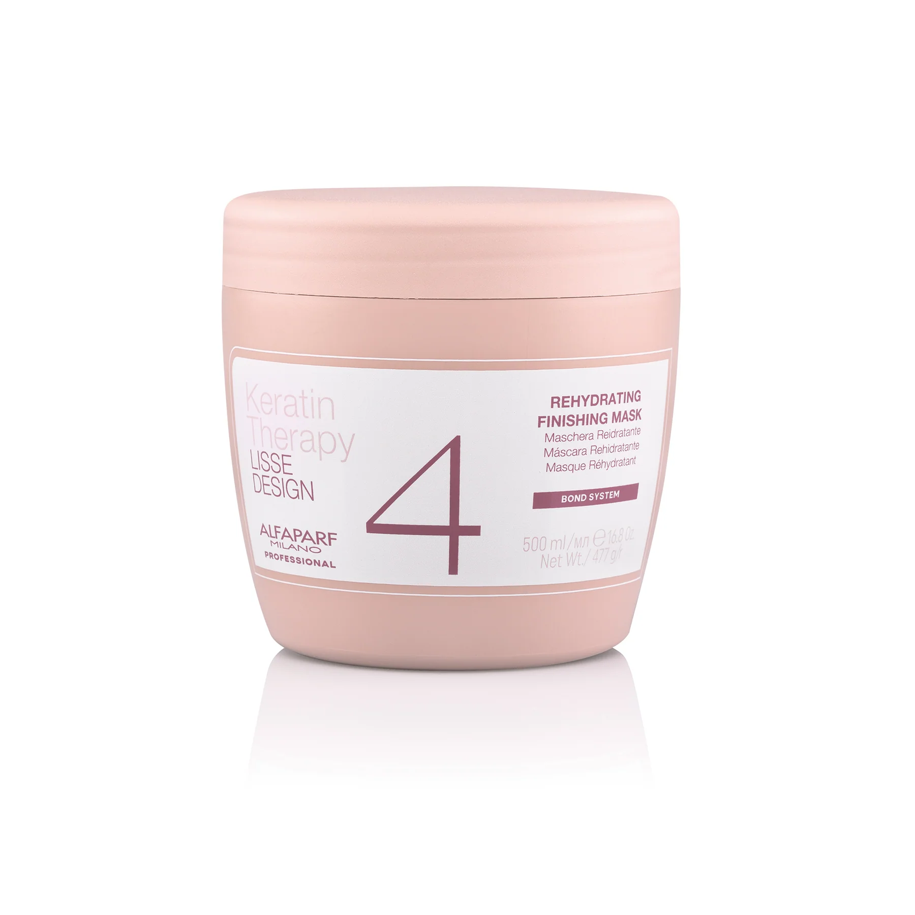 Alfaparf Milano Mască Rehidratare Păr cu Keratină Lisse Design – 500 ml