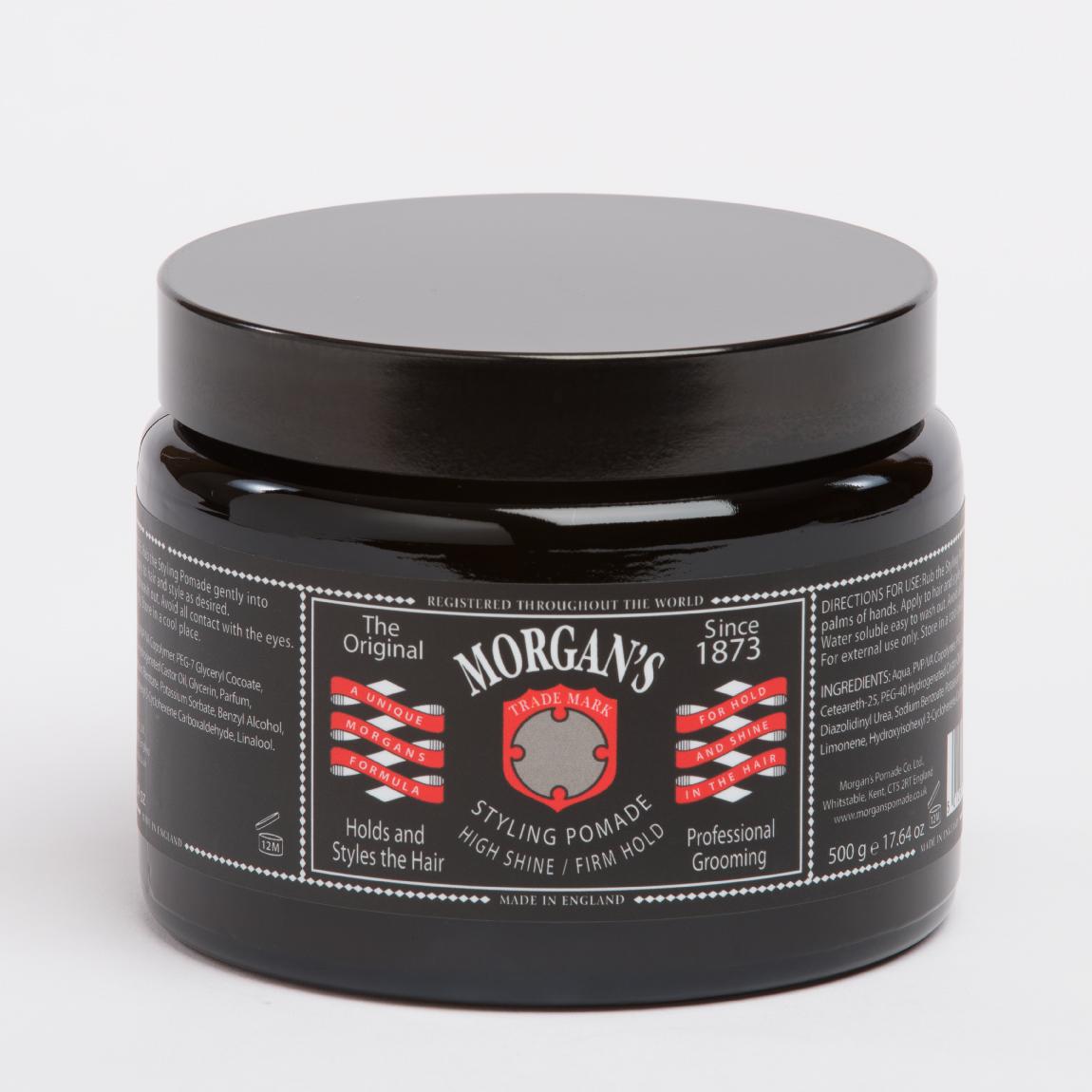 MORGAN'S POMADE FIRM HOLD HIGH SHINE 500ml