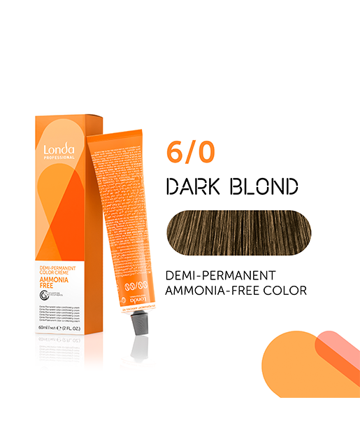 Vopsea demi-permanenta 60ml Londa Professional 6/0