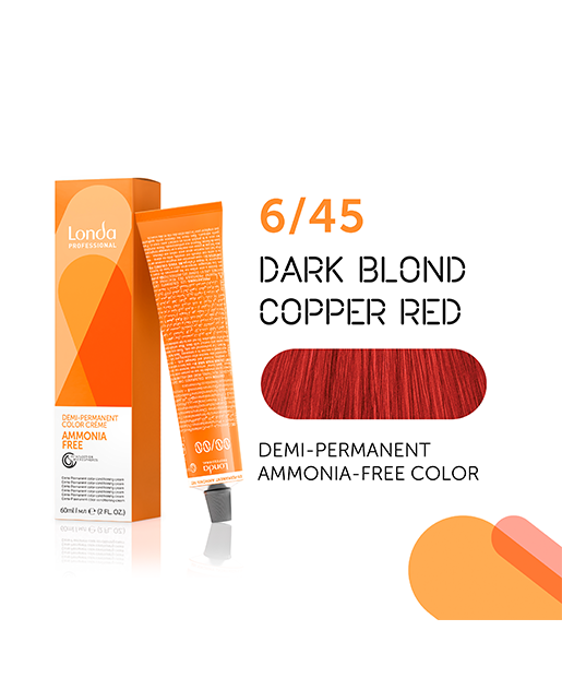 Vopsea demi-permanenta 60ml Londa Professional 6/45