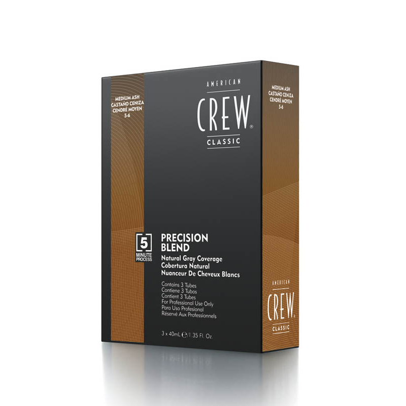 AMERICAN CREW PRECISION BLEND MEDIUM ASH 3X40ml