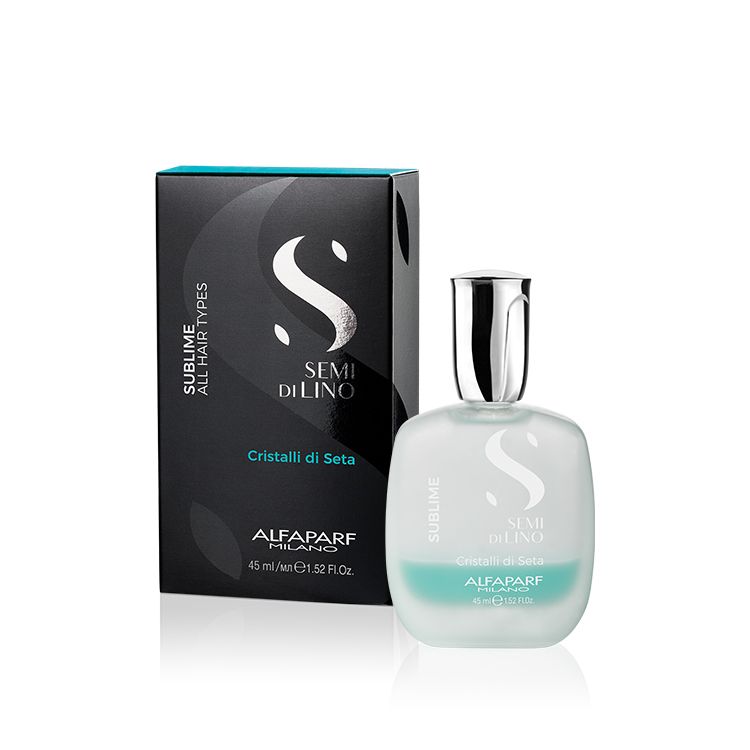 Spray fara clatire pentru stralucire si catifelare Alfaparf Milano Sublime Cristalli di Seta 45ml