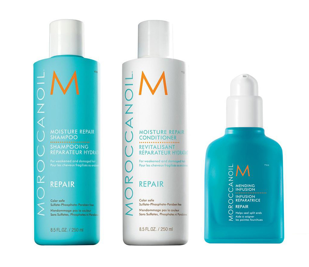 Set de reparare par Moroccanoil Repair Mending