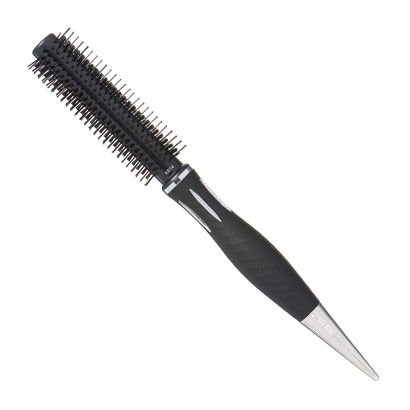 Perie rotunda din par de mistret si nylon 36mm Kent Salon KS14B