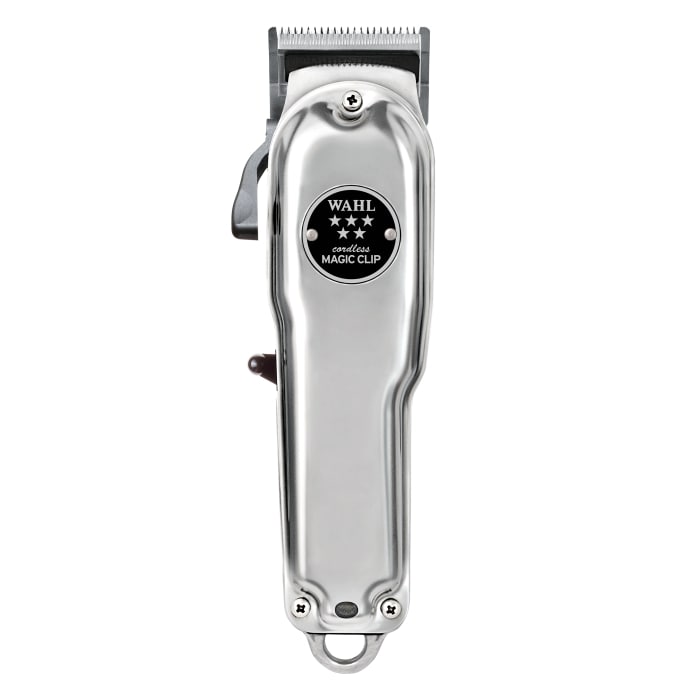 Masina de tuns cu acumulator/cablu Wahl Magic Clip Cordless - Metal edition