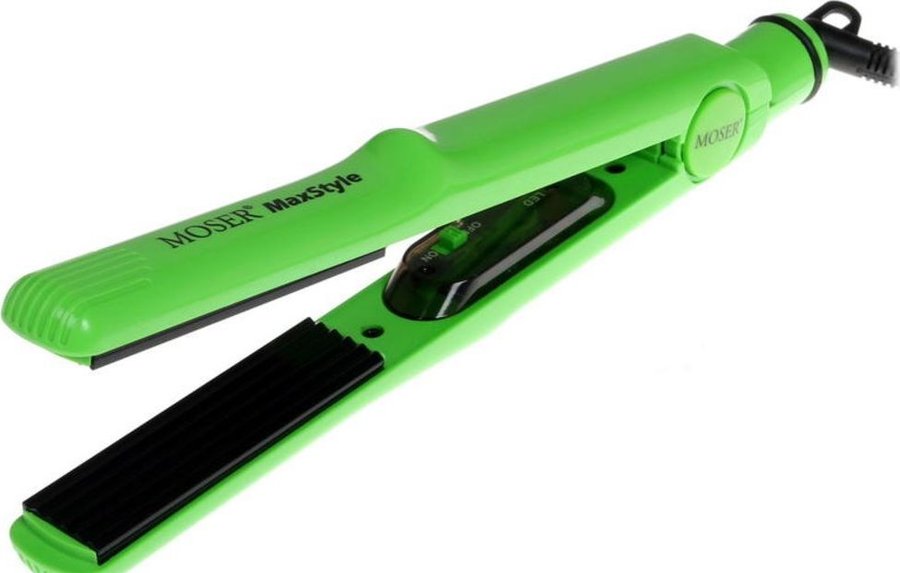 Moser Max Style Crimper Verde - placa creponat volum radacina