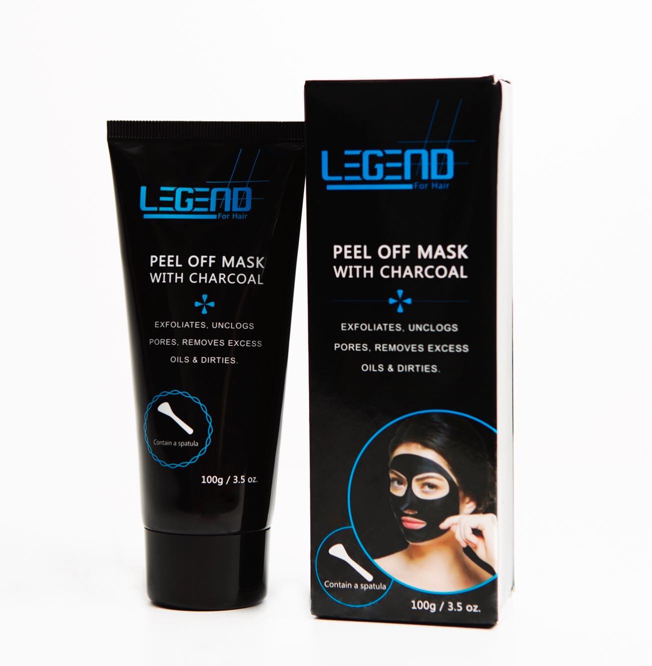 Masca neagra exfolianta Legend Black Mask