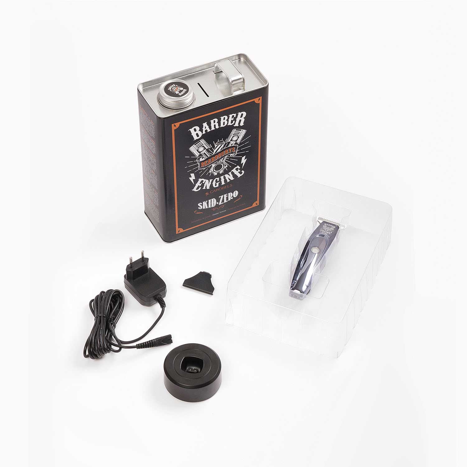 Masina de tuns contur cu acumulator Beardburys Skid Zero