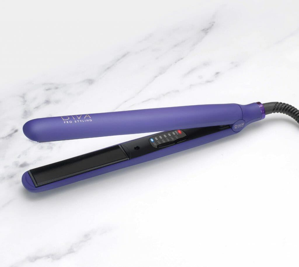 Placa de indreptat profesionala Diva Pro Digital Styler – Violet