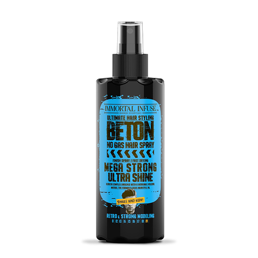 Ceara lichida cu aspect lucios si fixare foarte puternica Immortal Beton Spray Wax 200ml