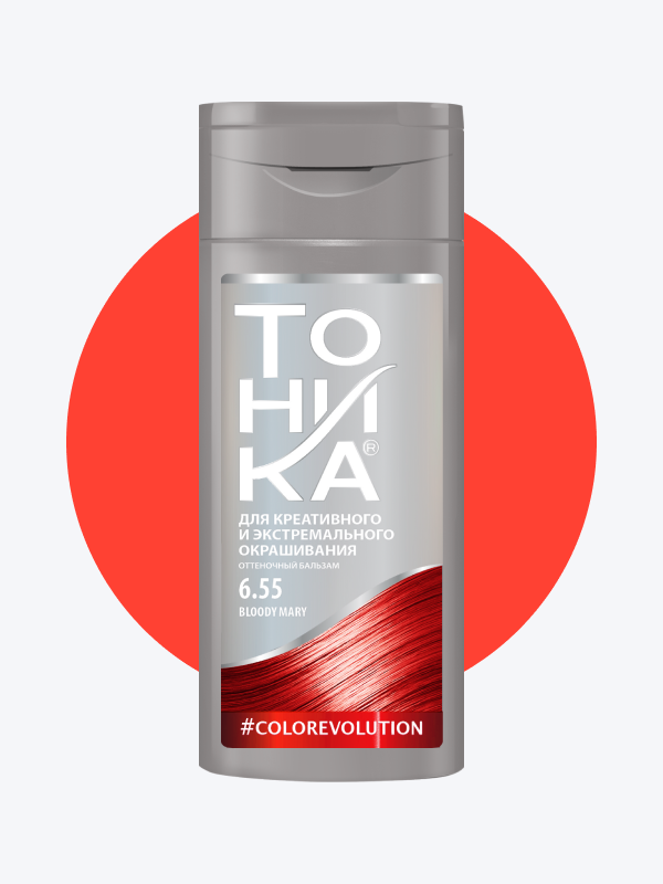 Balsam nuantator Tonika ColorRevolution 6.55 Bloody Mary 150ml