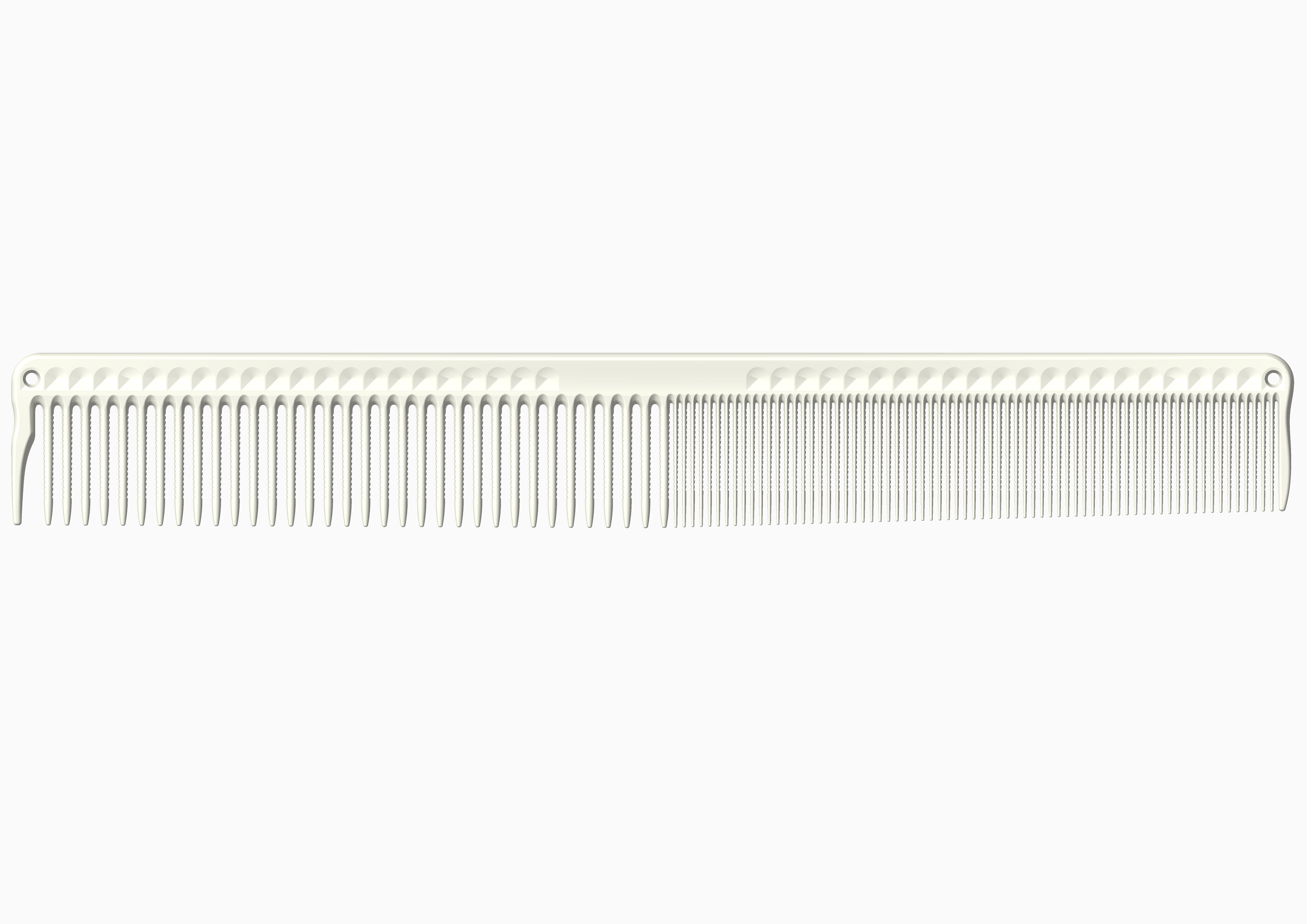 Pieptene pentru frizerie JRL 301 alb