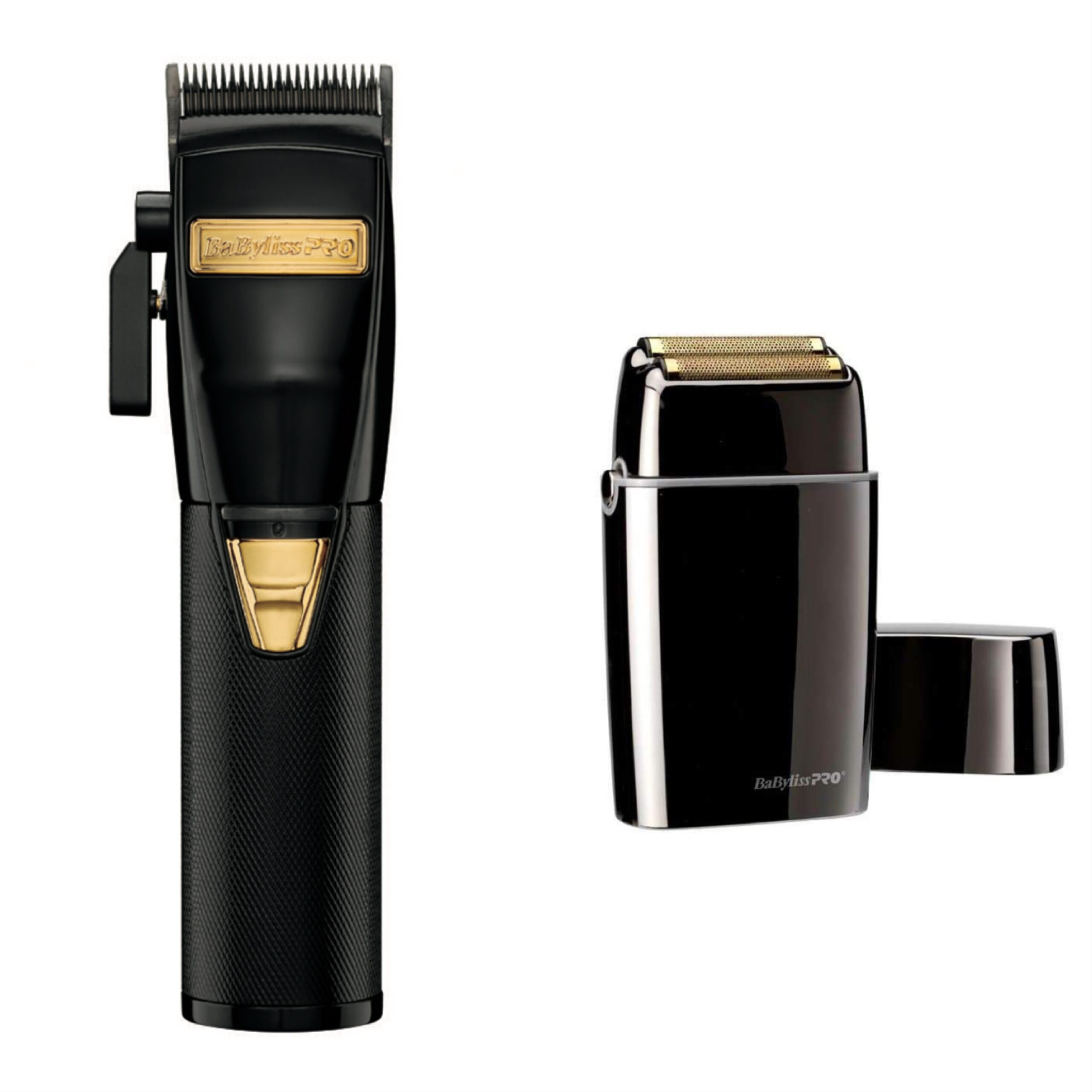 Set masina de tuns Babyliss Pro FX8700BKE si aparat de ras Babyliss Pro FXFS2GSE