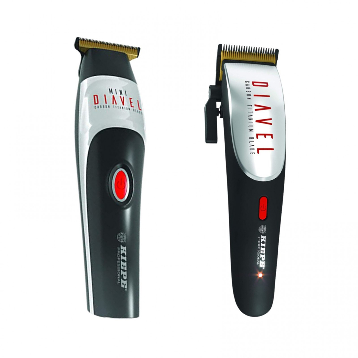 Set masina de tuns si contur cu acumulator Kiepe Diavel
