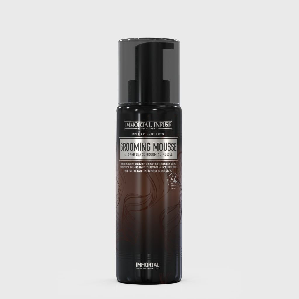 Immortal Infuse Deluxe Grooming Mousse - spuma par cret si barba 200 ml