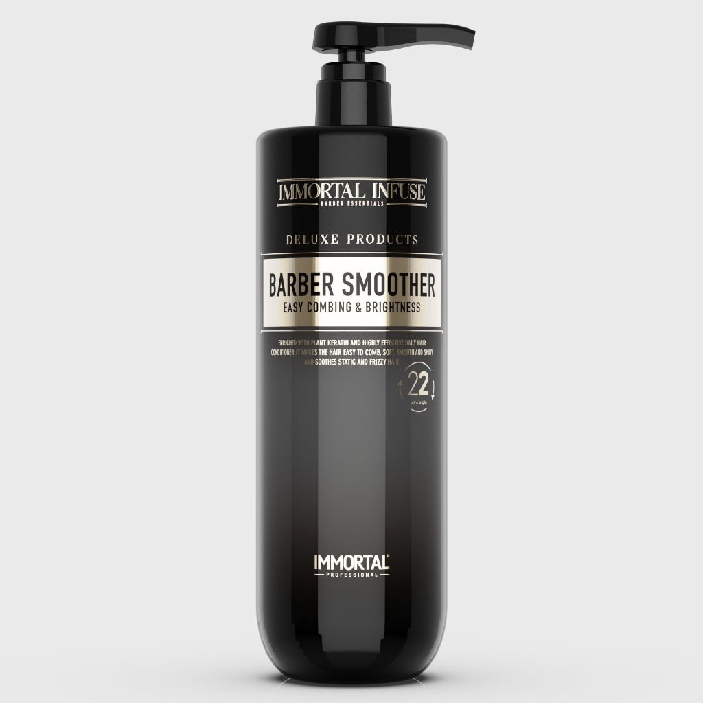 Immortal Infuse Deluxe Barber Smoother - balsam par 1000 ml