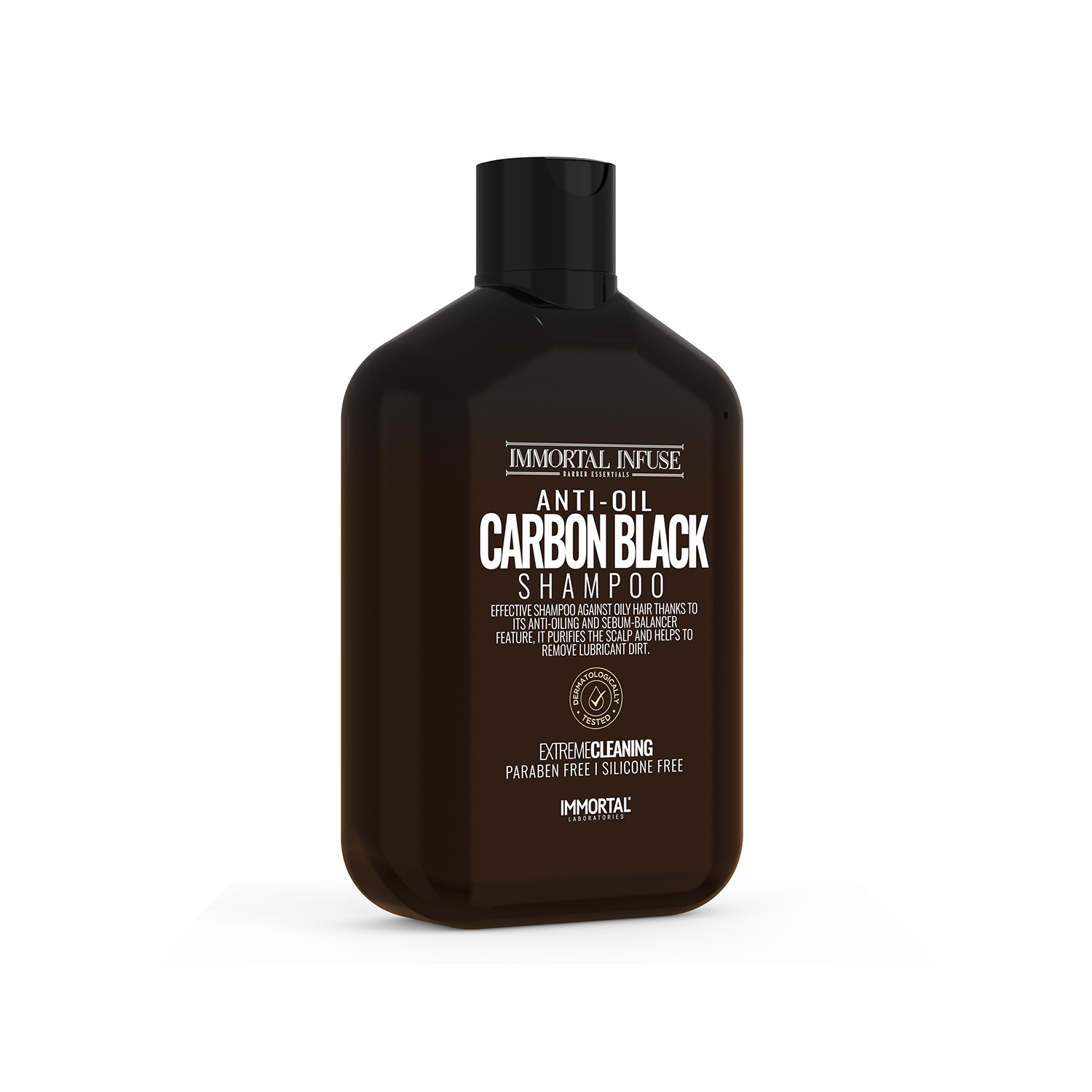 Immortal Infuse Anti Oil Carbon Black - sampon par gras 500 ml