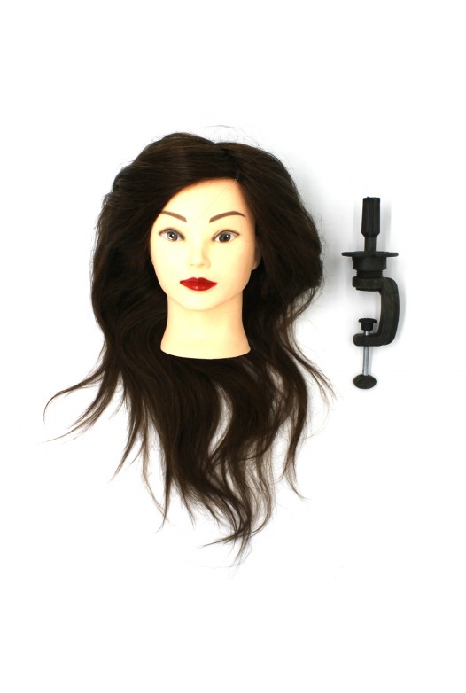 Cap practica coafor Sabrina - par uman 55 cm