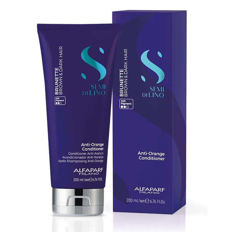 Balsam violet anti-portocaliu Alfaparf Milano Brunette & Dark Hair 200ml