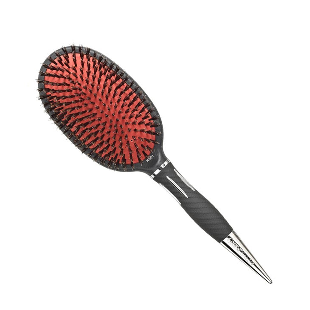 Perie ovala din par de mistret Kent Salon KS01