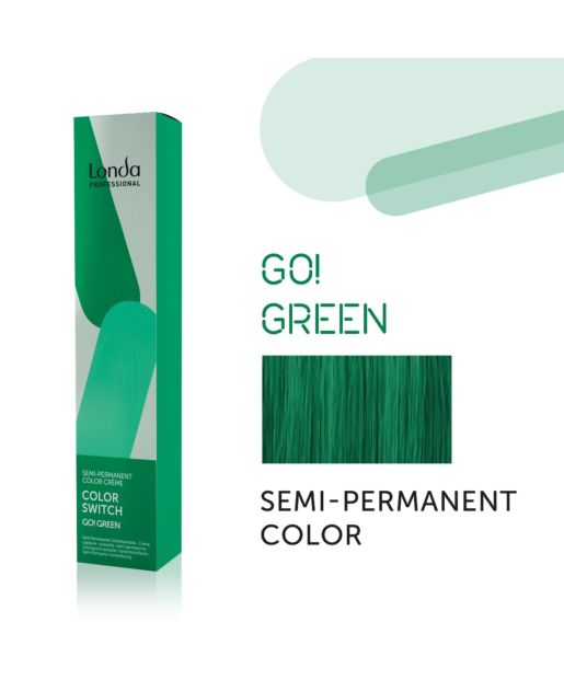 Vopsea semi-permanenta 80ml Londa Professional Color Switch go green