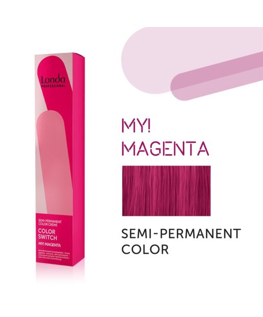 Vopsea semi-permanenta 80ml Londa Professional Color Switch my magenta