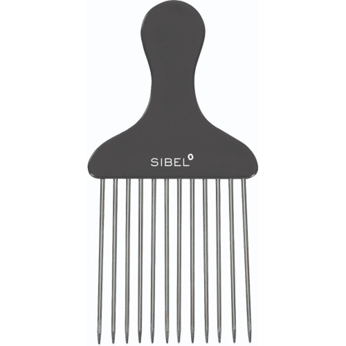 Sibel Afro Comb - pieptene furculita cu dinti metalici