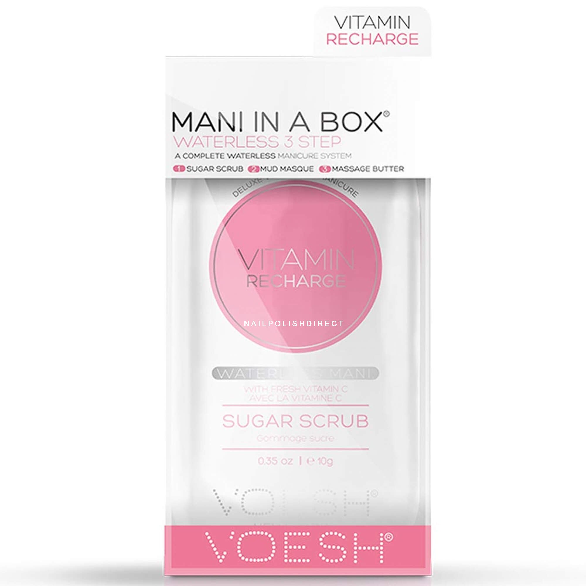 VOESH Vitamin Recharge Mani In A Box 3 Steps - manichiura SPA fara apa in 3 pasi