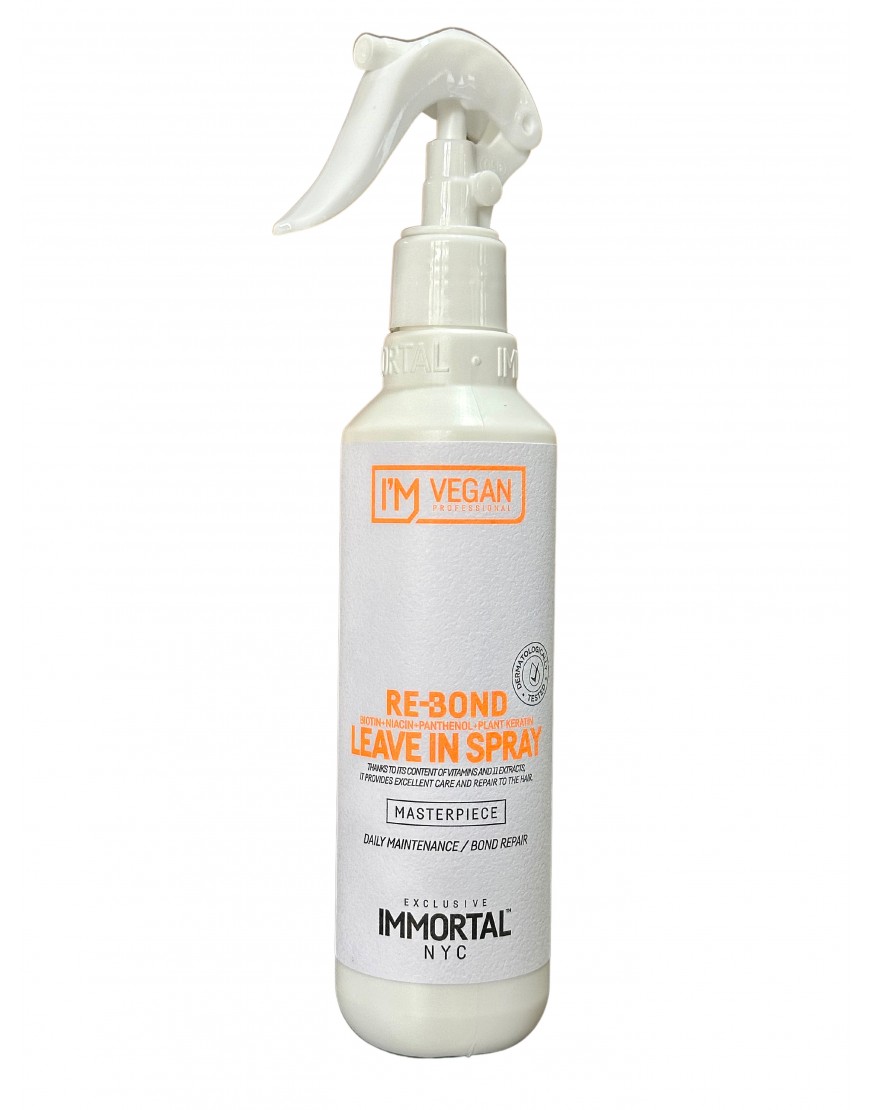 Immortal NYC Vegan Re-Bond Leave-in - spray multifunctional fara clatire 250ml