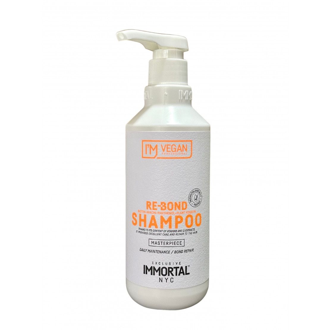 Immortal NYC Vegan Re-bond Shampoo - sampon reparator 500ml