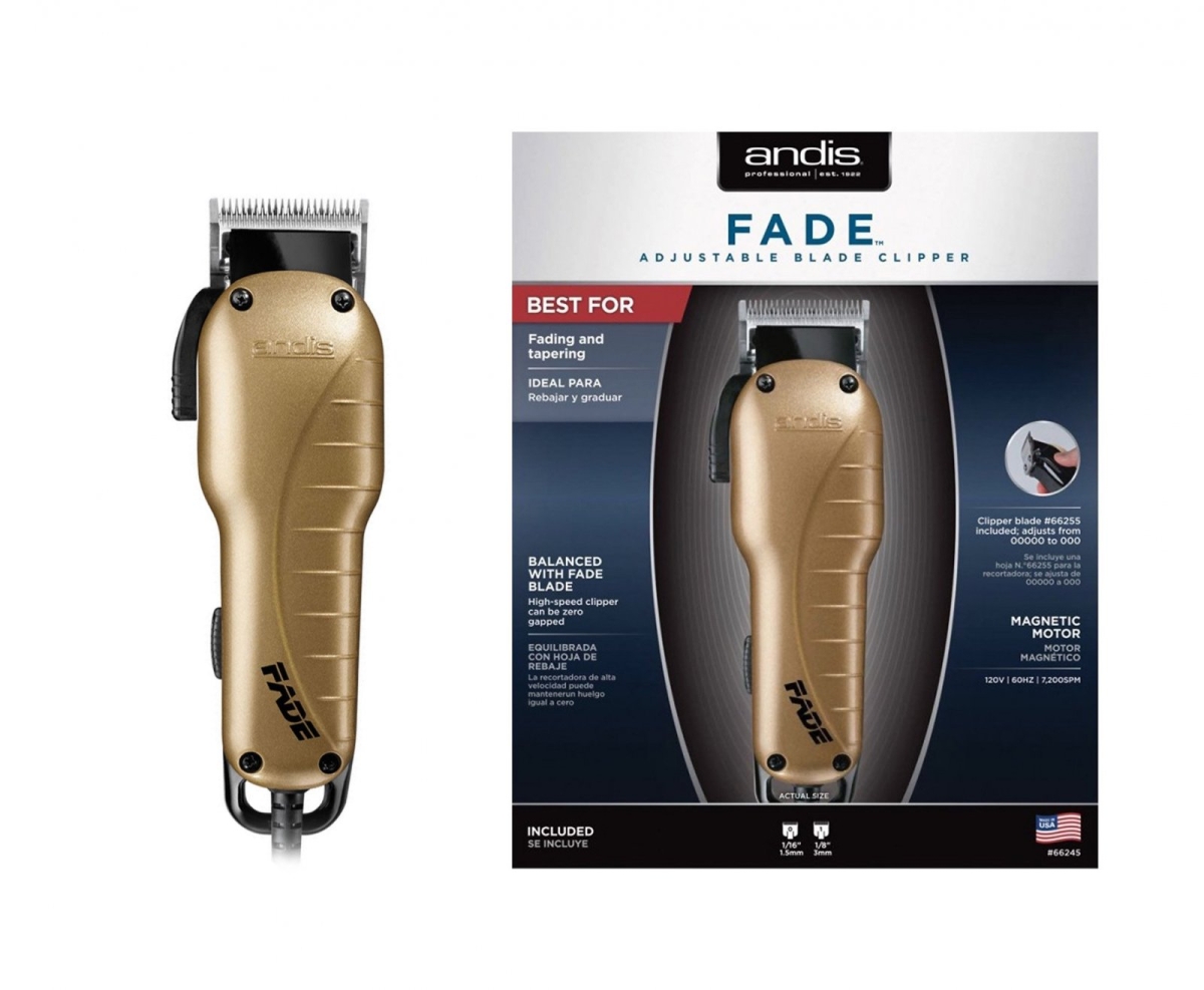 Andis Professional Fade Corded Clipper - masina de tuns profesionala cu fir, lame fade